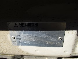 2002 MITSUBISHI DIAMANTE LS, 3.5L AUTO, COLOR WHITE, STK 153709
